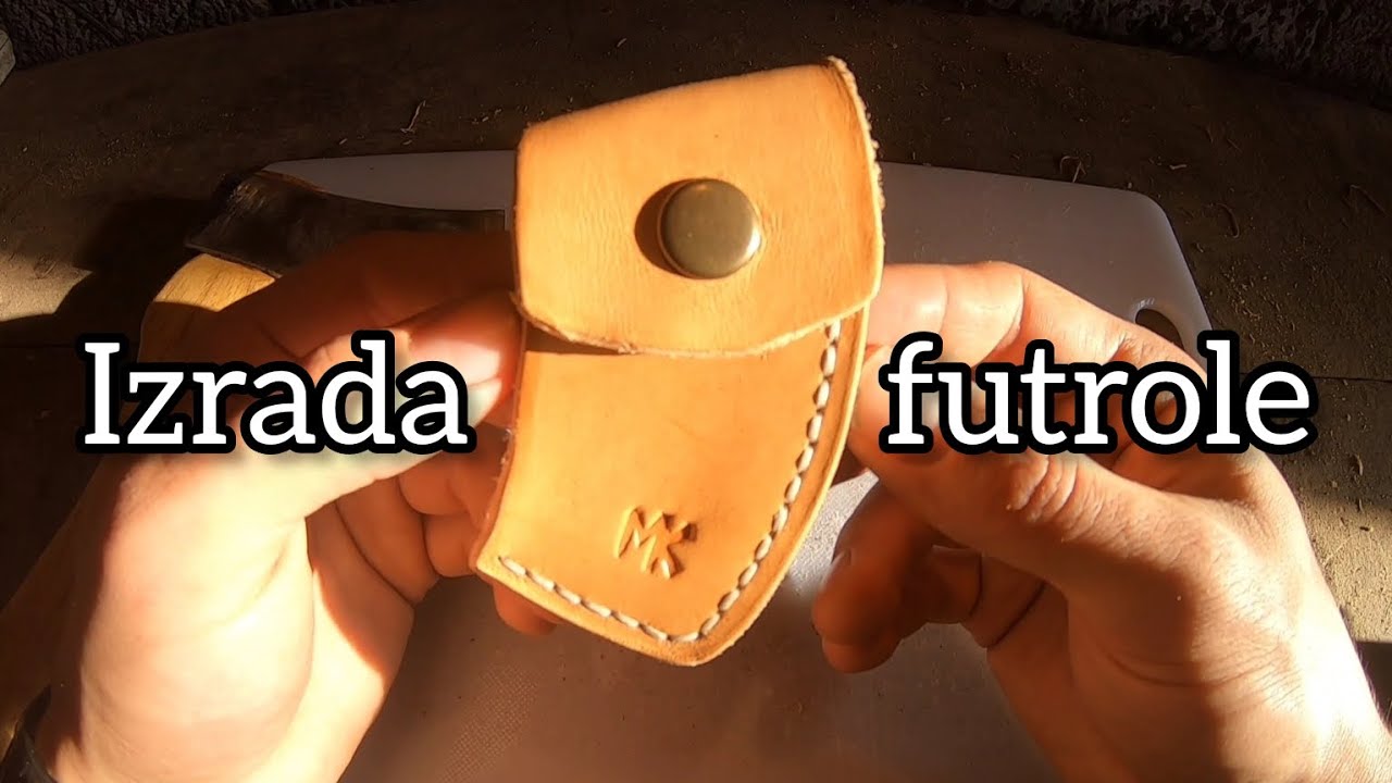 Izrada kožne futrole za sekiru - korak po korak