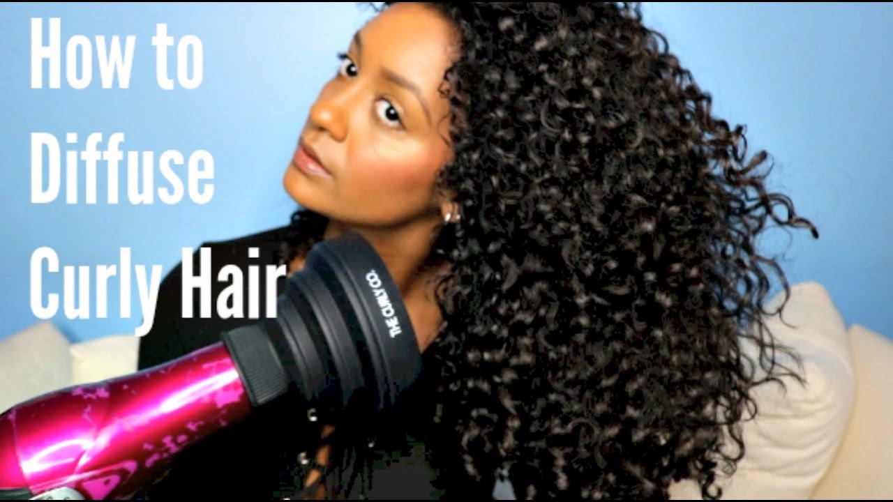 How to Diffuse Naturally Curly Hair | The Curly Co. Diffuser Review & Demo!