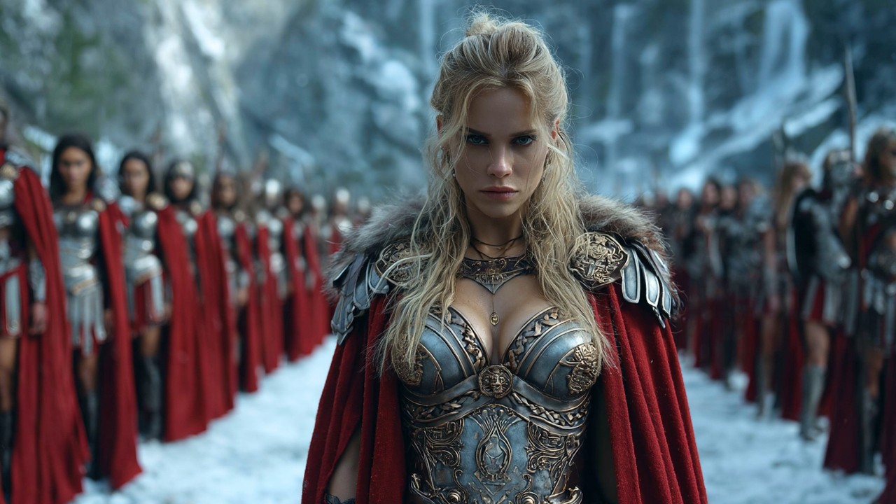 Epic Battle Winter March of the Roman Legion | SPQR Ice Queens | Beauty Commands the Frozen Empire