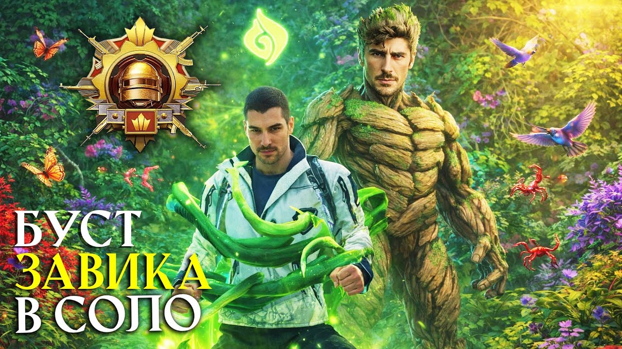 БУСТ №18 - СОЛО ЗАВОЕВАТЕЛЬ (стрим 7 ч.2) ОБНОВЛЕНИЕ 4.2 | СТРИМ PUBG MOBILE