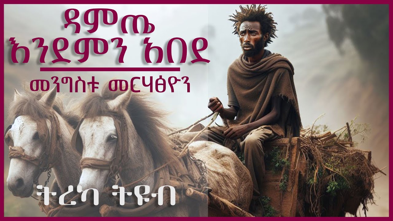 ትረካ ፡ ዳምጤ እንደምን አበደ - መንግስቱ መርሃፅዮን - Amharic Audiobook - Ethiopia 2024 #tereka