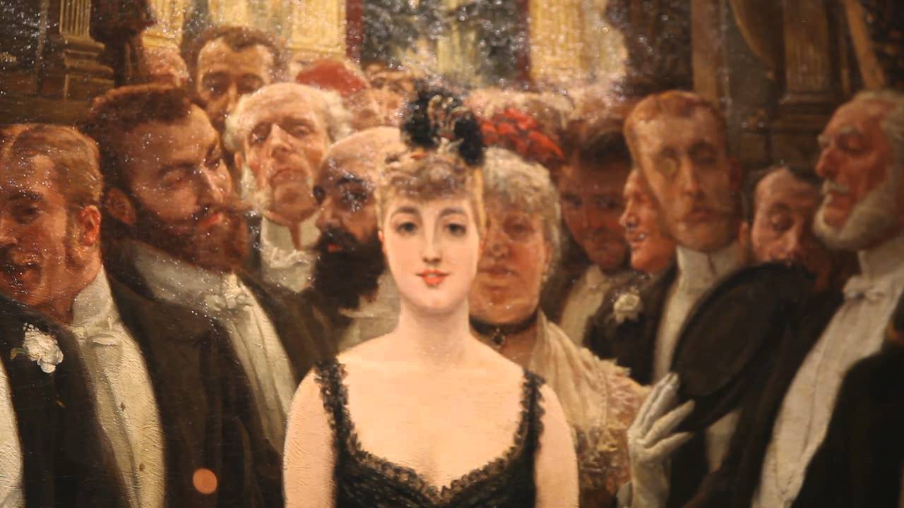 James Tissot &bull; Chiostro del Bramante, Roma