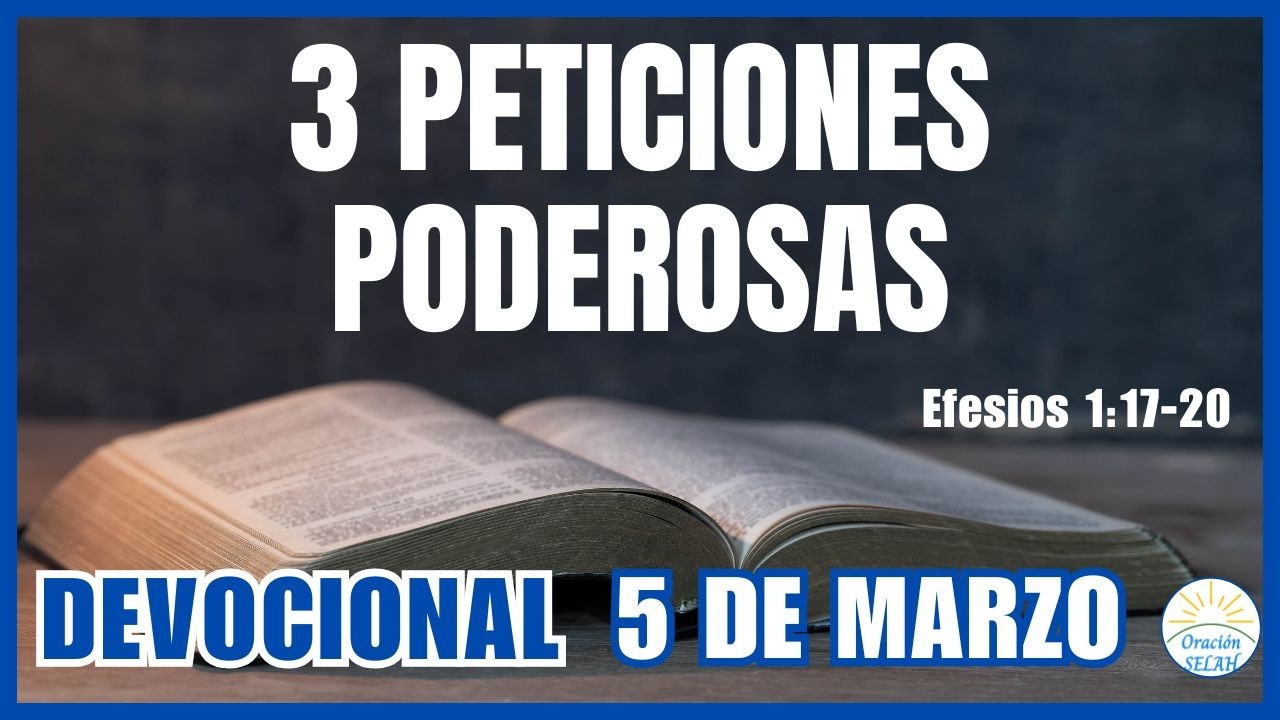 DEVOCIONAL DE HOY 5 DE MARZO: 