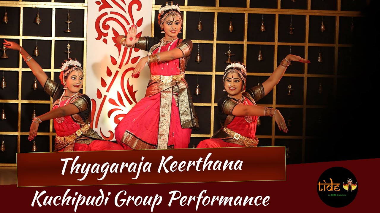 Thyagaraja Keerthana | Kuchipudi Group Dance | Muvva Nritya Raaga | Nataraja Festival |TIDE