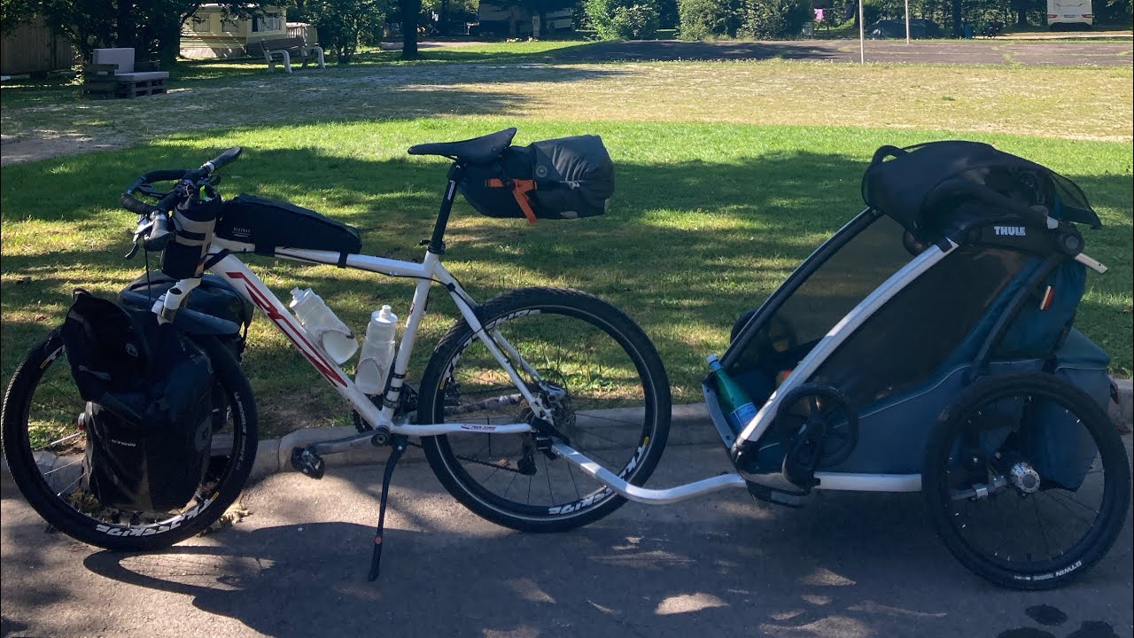 Setup bike trip Amsterdam Lyon en famille