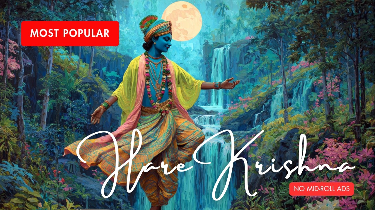 Hare Krishna Mantra | Positive Daily Chant for Peace, Energy & Joy