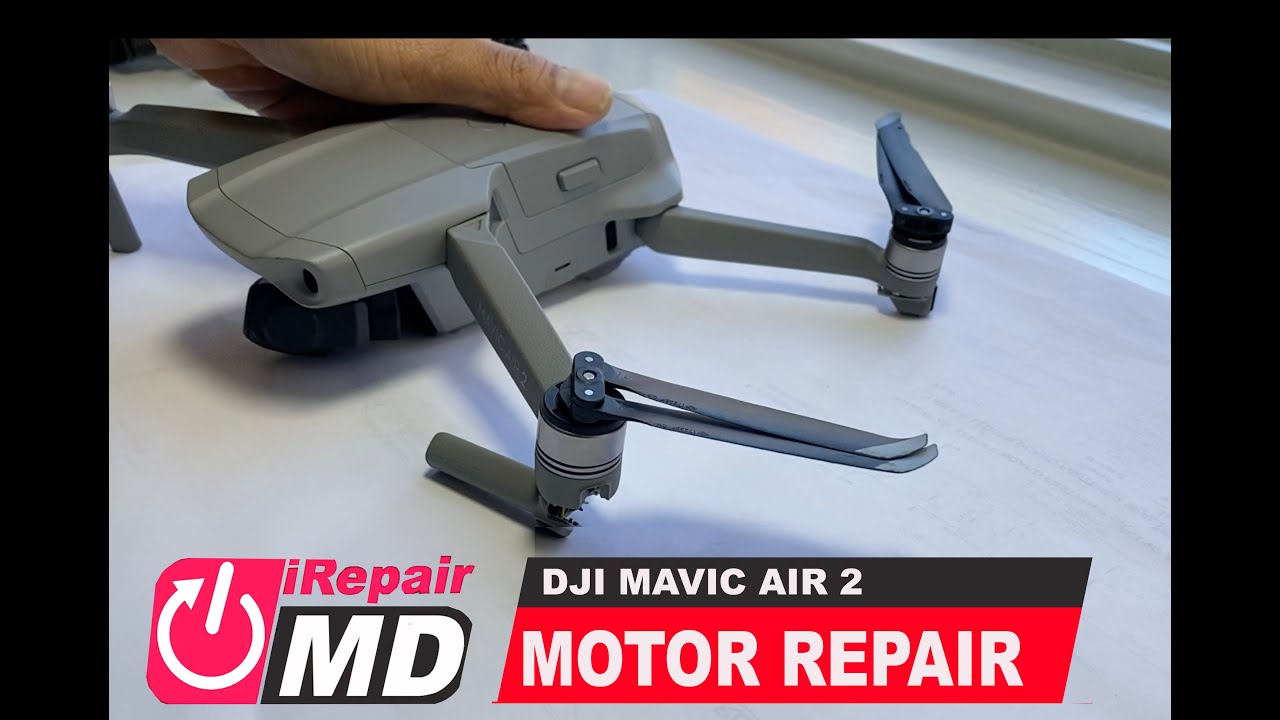 Ремонт сломанной руки и двигателя Mavic Air 2