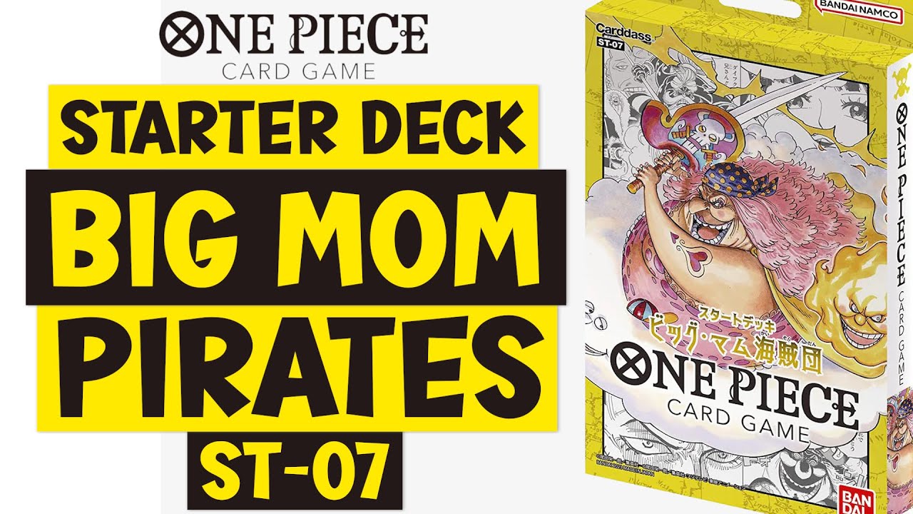BIG MOM PIRATES [ST-07] STARTER DECK OPENING - One Piece Card Game