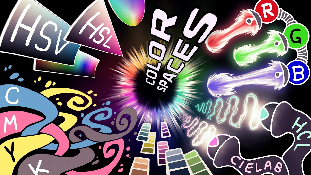 Which Color Picker is best suited for you? ✧ ✦ ✧ RGB, HSV, HSL, CMYK, CIELAB, HCL, ...