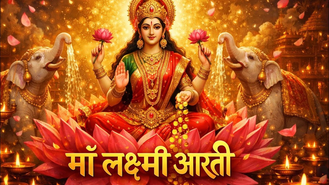 Om Jai Lakshmi Mata | Laxmi Aarti | Powerful Lakshmi Aarti for Wealth & Prosperity 🪔 #lakshmiaarti