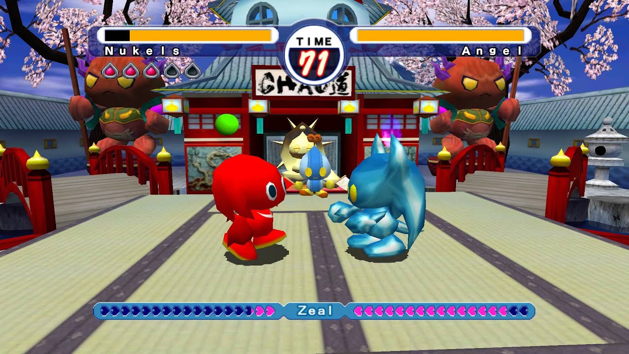 Sonic Adventure 2 - Chao Karate With Knuckles Chao
