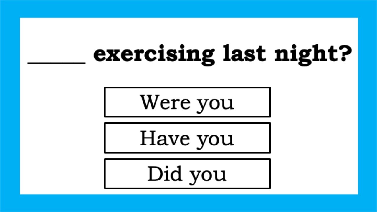 PAST CONTINUOUS Quiz 📚  Can you pass this Quiz?