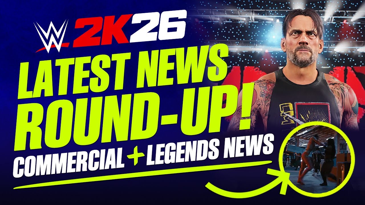 WWE 2K26: Обновление состава легенд, новости о рекламе, новые утечки, а также очередное обновлени...