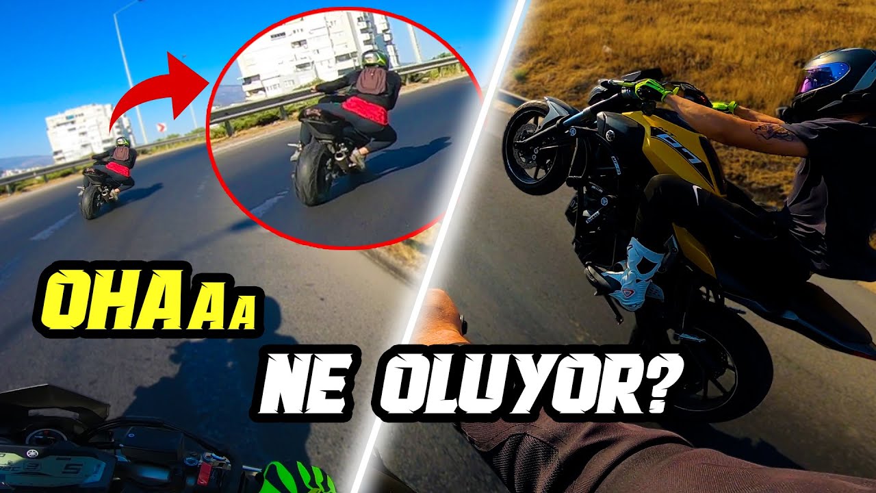 YETER LEN YETER - KAFAYI YEDİM - Z800 & MT07 MOTOVLOG