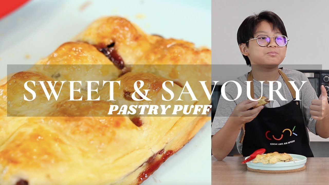 SIMPLE SWEET & SAVOURY PASTRY PUFF | EVEN KIDS CAN MAKE!