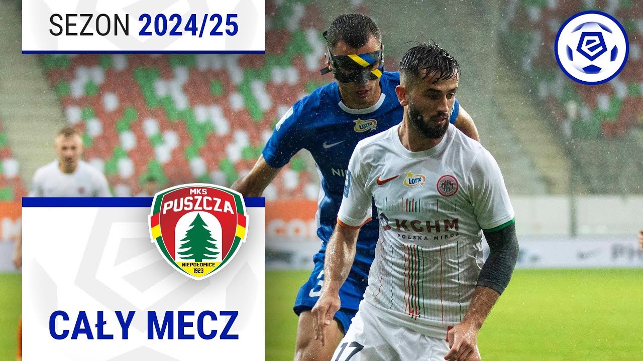 (1/2) Zagłębie Lubin - Puszcza Niepołomice | CAŁY MECZ | Ekstraklasa 2024/25 | 3. Kolejka