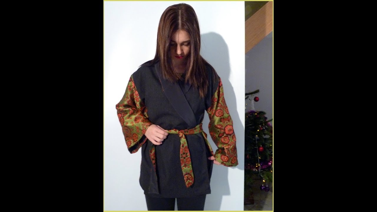 Comment coudre ce kit de Veste-Kimono de chez 
