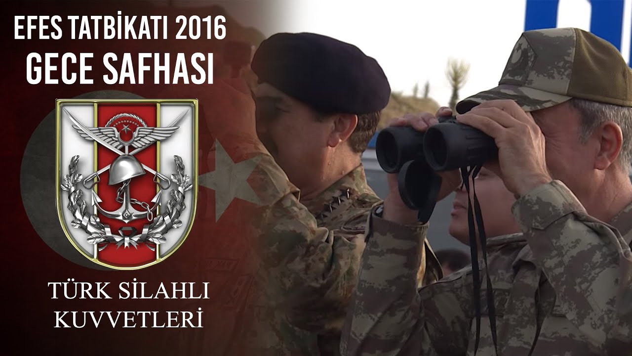 Efes Tatbikatı 2016 - Gece Safhası