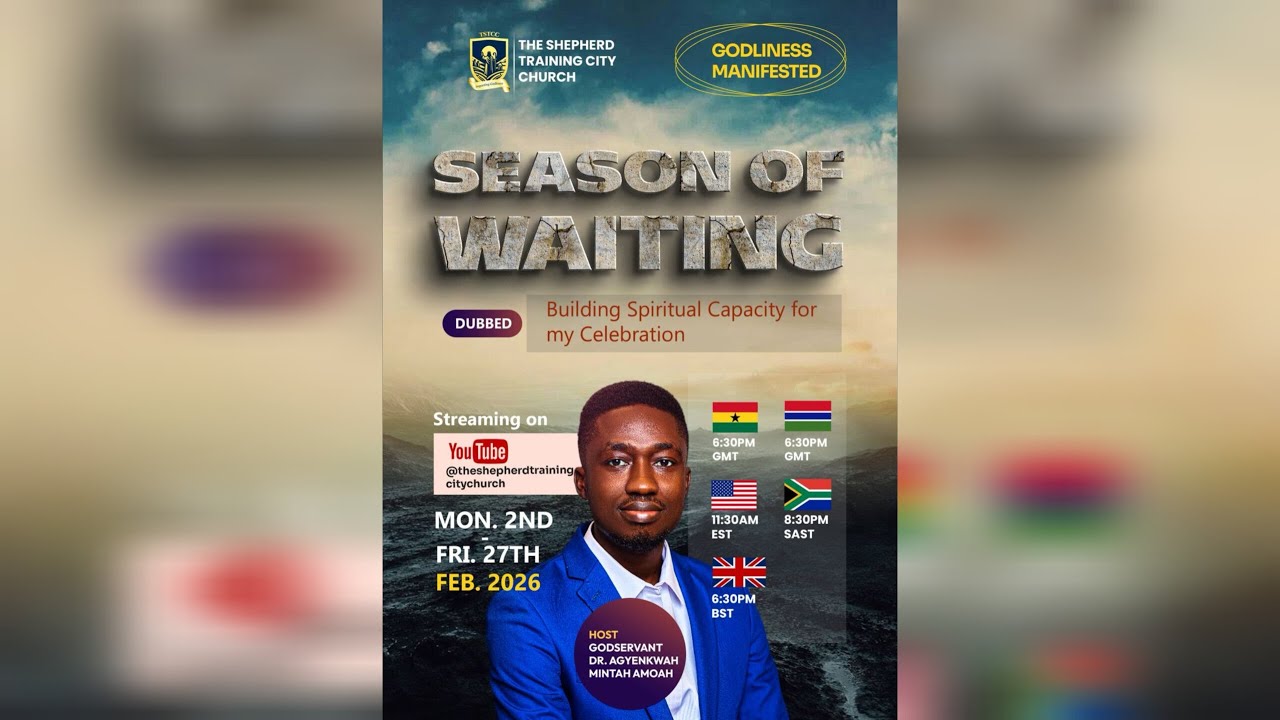 FRIDAY PRIESTHOOD SERVICE  - SEASON OF WAITING FIAL DAY - MY CELEBRATION  (27- 02-26)