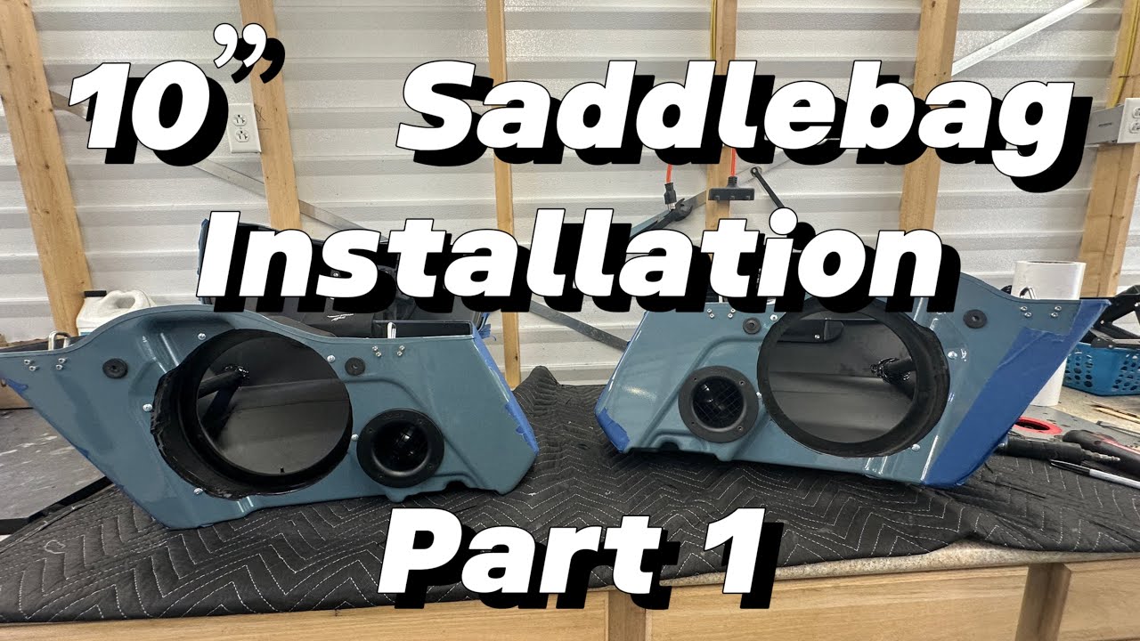2024–2025 Harley Saddlebag Audio Upgrade | Install 8″/10″ Adapter Rings – Part 1