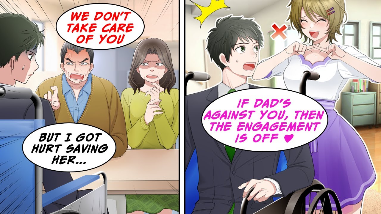 [Manga Dub] I Saved My Fianc&eacute;e in a Car Accident, but Her Dad Opposed It&mdash;Then She Left Me&hellip;