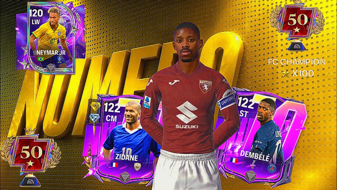 110 STARS GRIND H2H! 🌟 Ft 120 NEYMAR, 122 MBAPP&Eacute; & 122 ZIDANE | EA FC MOBILE 27
