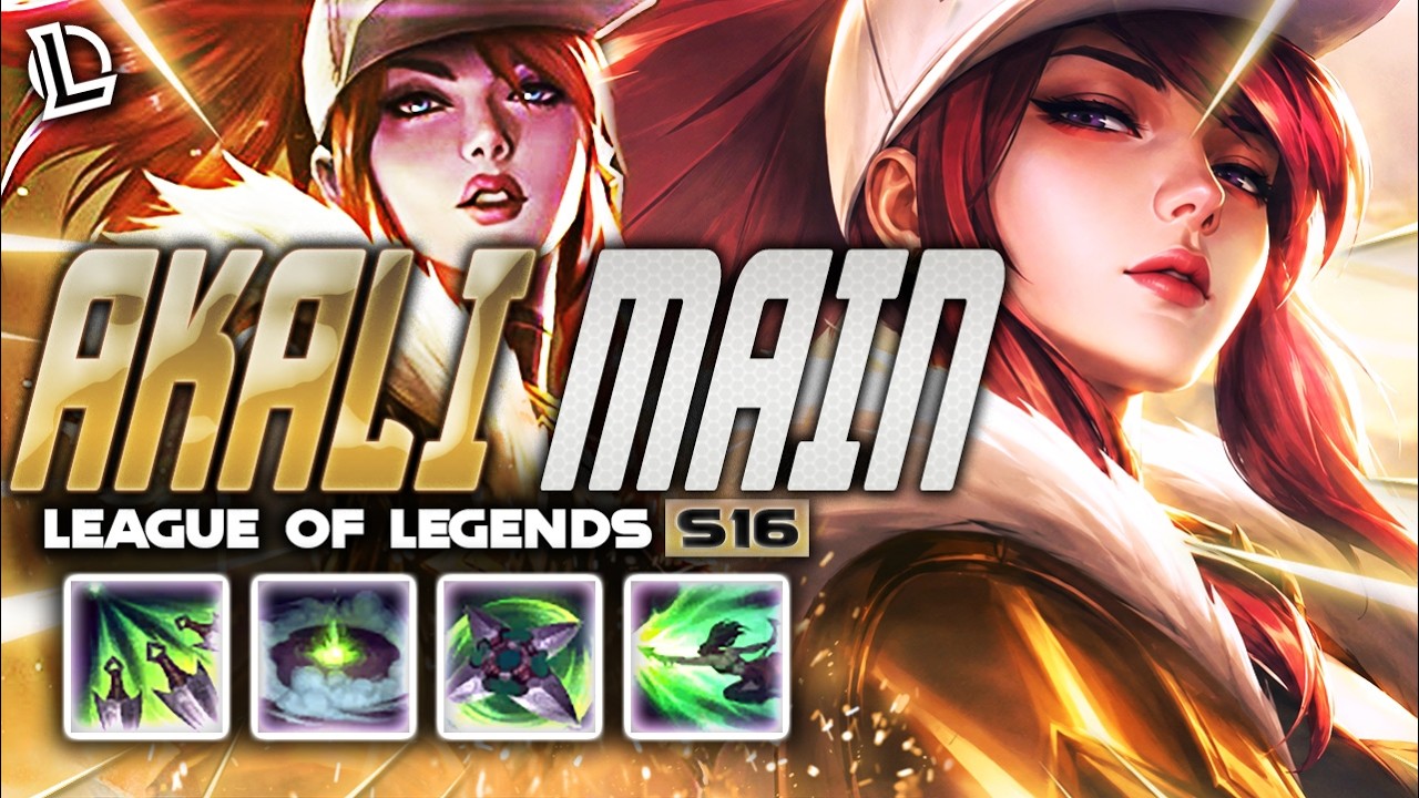 AKALI MONTAGE #63 - AKALI MAIN | Ez LoL Plays