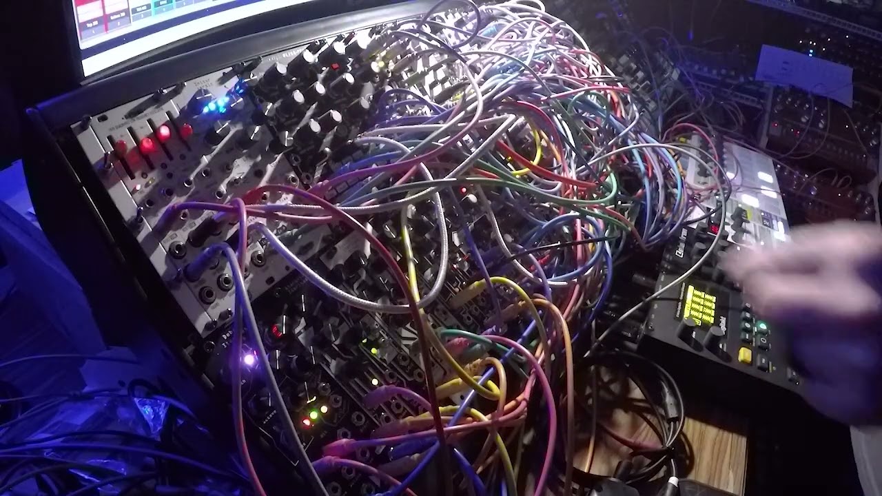 Techno live studio session - Digitakt and Modular