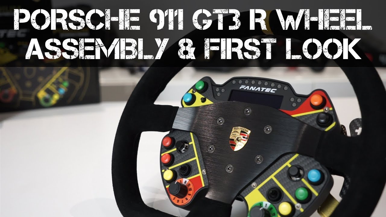 Fanatec Porsche 911 GT3 R Wheel  - Unboxing, Assembly & Initial Impressions