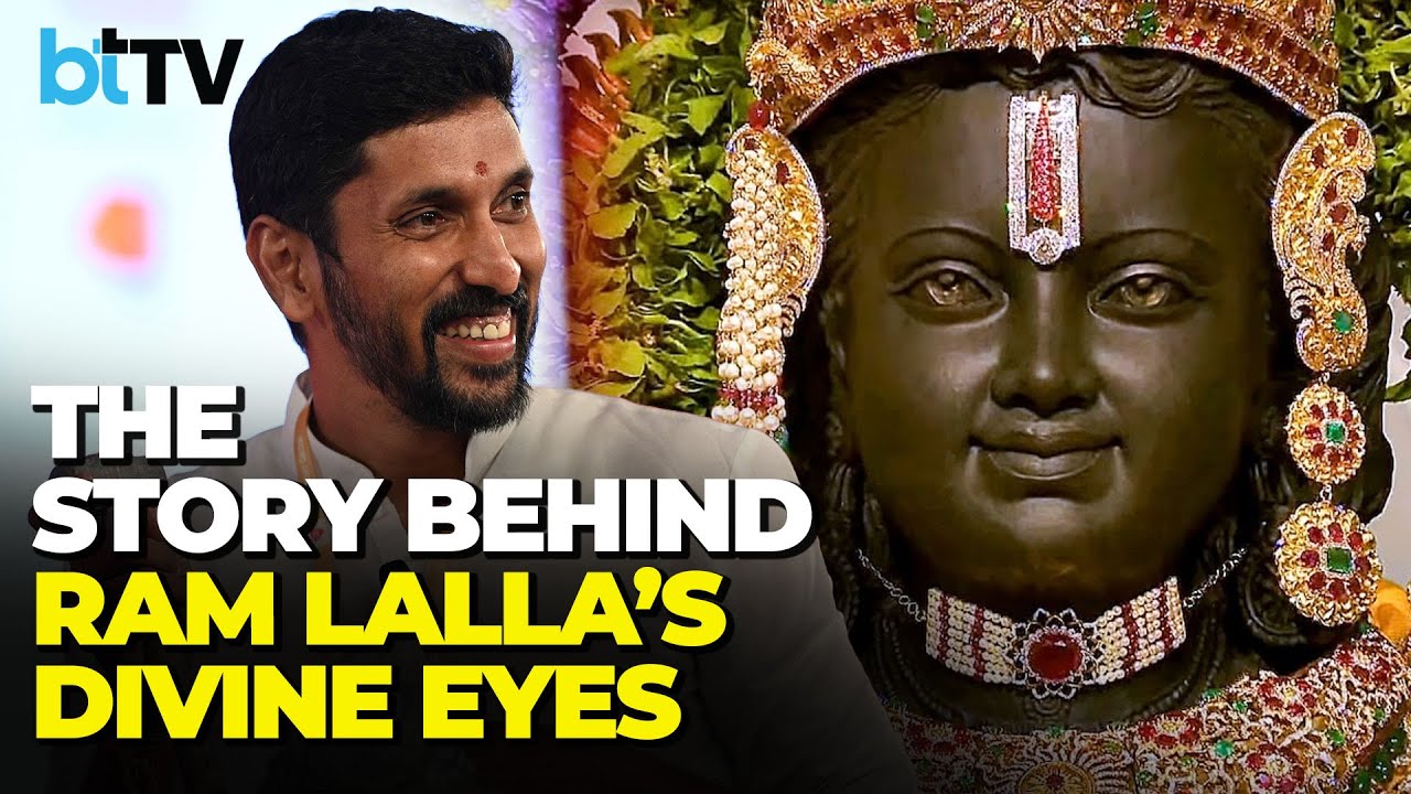 Sculptor Arun Yogiraj Tells The Tale Behind Sculpting The Breathtaking Eyes Of Ram Lalla