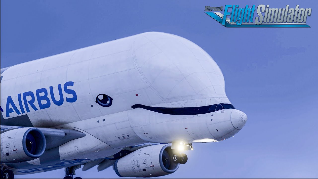 AIRBUS BELUGA XL I LANDING IN ANCHORAGE I ALASKA I U.S.A. I MSFS2024