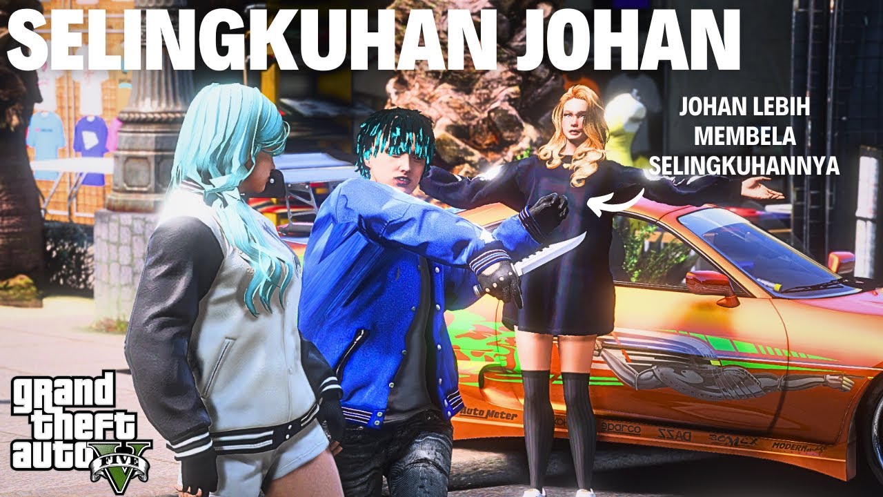 DISELINGKUHIN LAGI !! ALANNA FIX CERAIKAN JOHAN !! - GTA 5 ROLEPLAY