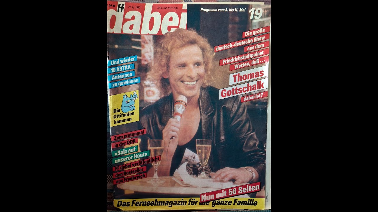 FF Dabei - DDR Programmzeitschrift Mai 1990. Gemeines Durchstöbern des Kult TV / Radio Heftes DDR