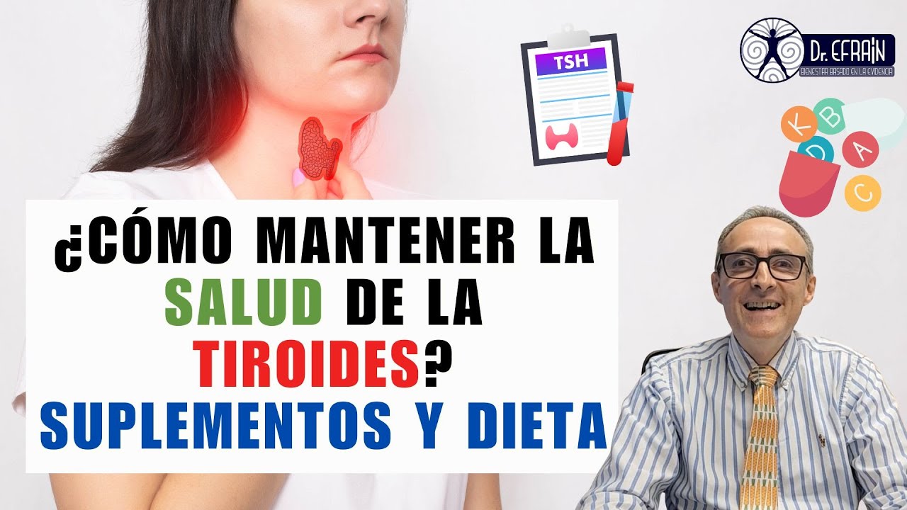 HIPOTIROIDISMO: cómo se puede ayudar al TRATAMIENTO con suplementos y alimentación.