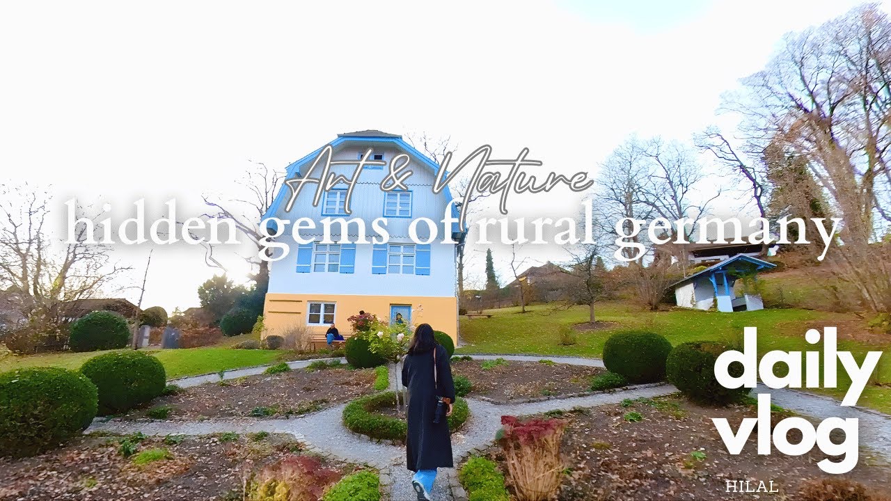 exploring rural germany: murnau am staffelsee, kandinsky & m&uuml;nter | silent vlog