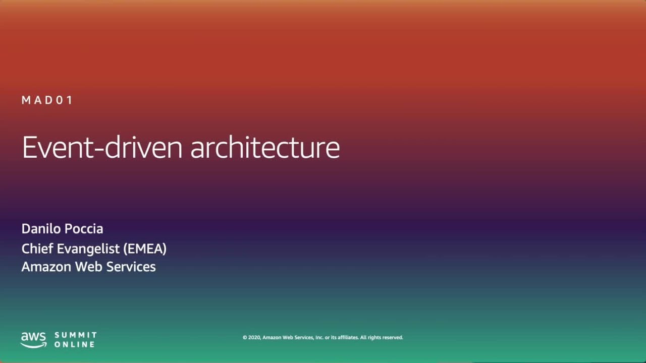 I Build Applications - Event-driven Architecture (Level 300)