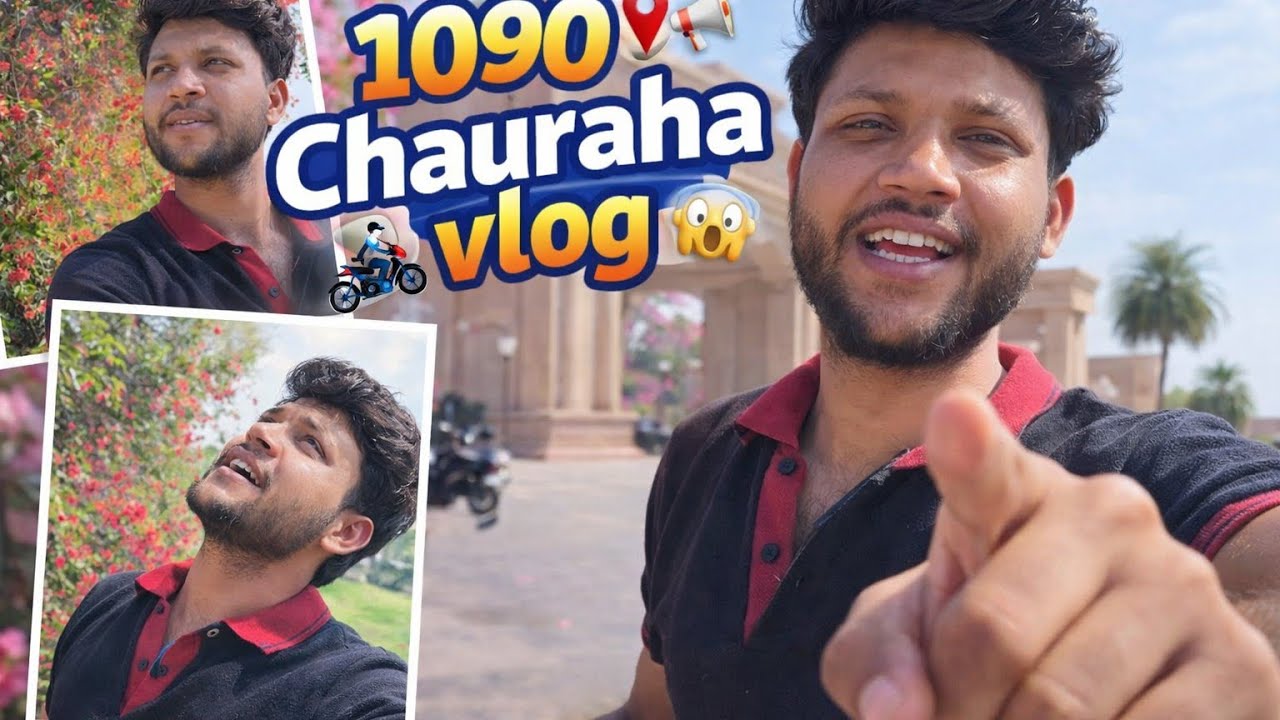 Lucknow 1090 Chauraha Vlog | Shaam Ka Nazara 😍✨
