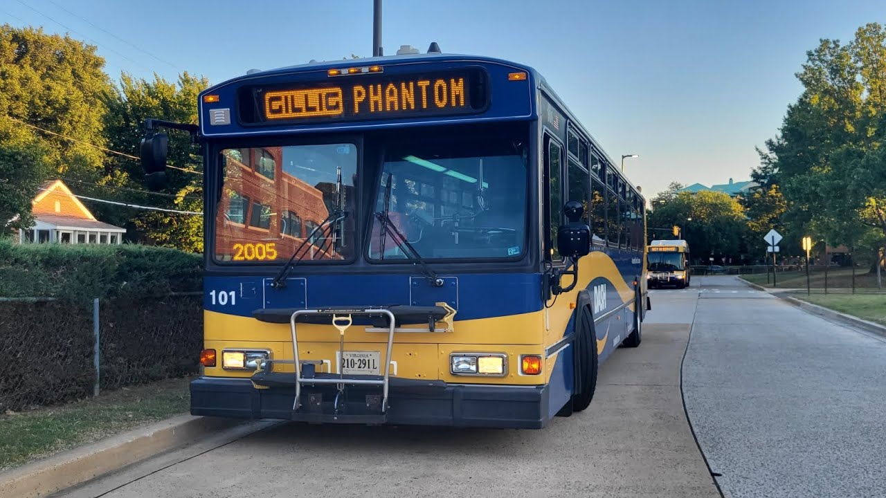 DASH Alexandria Transit Company 2005 Gillig Phantom Suburban #101 Route 103