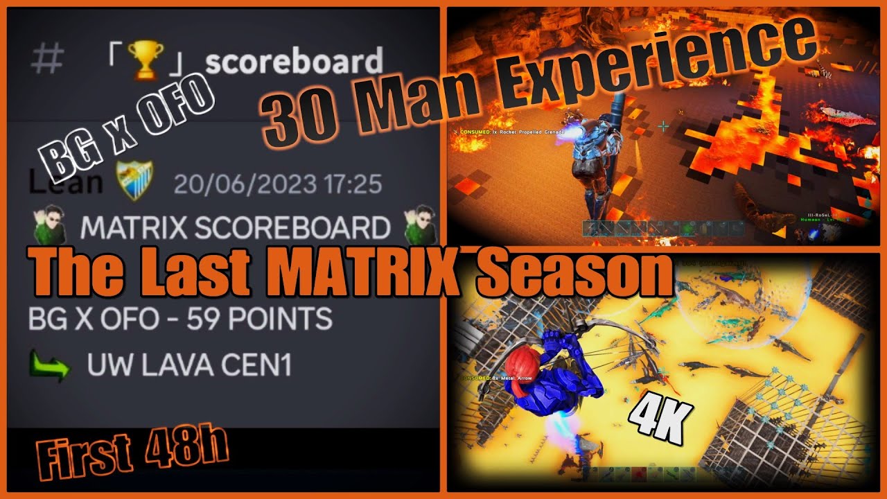ARK PS5 | The Last 30 Man Experience | BG x O F O | on #matrix | #ruin #knights #valhalla #gb7x