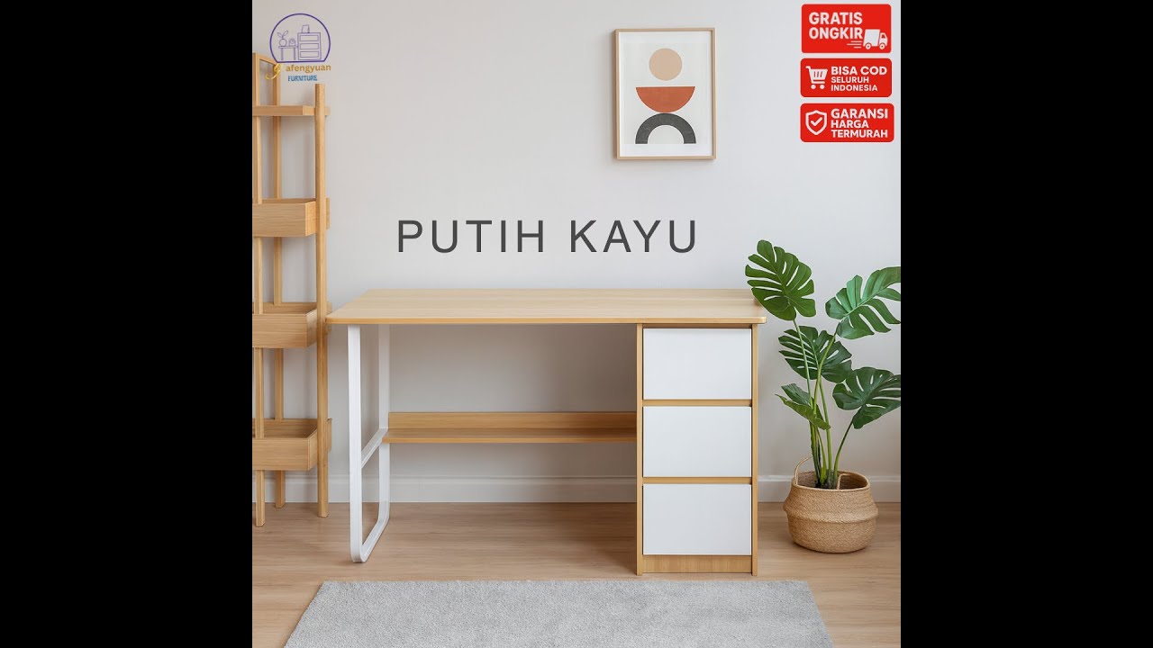 Meja 3 laci YAFENGYUAN FURENITURE