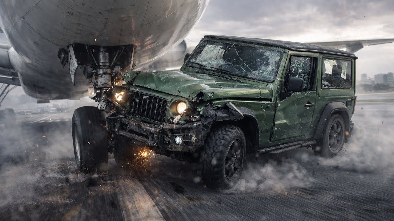 TRYING TO STOP AN AIRPLANE WITH MY THAR 
