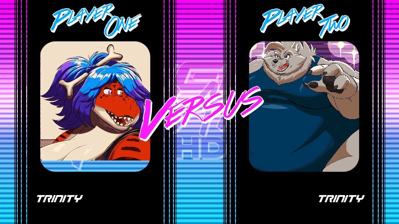 M.U.G.E.N Battles: Trinity Rexy Vs Trinity Strike