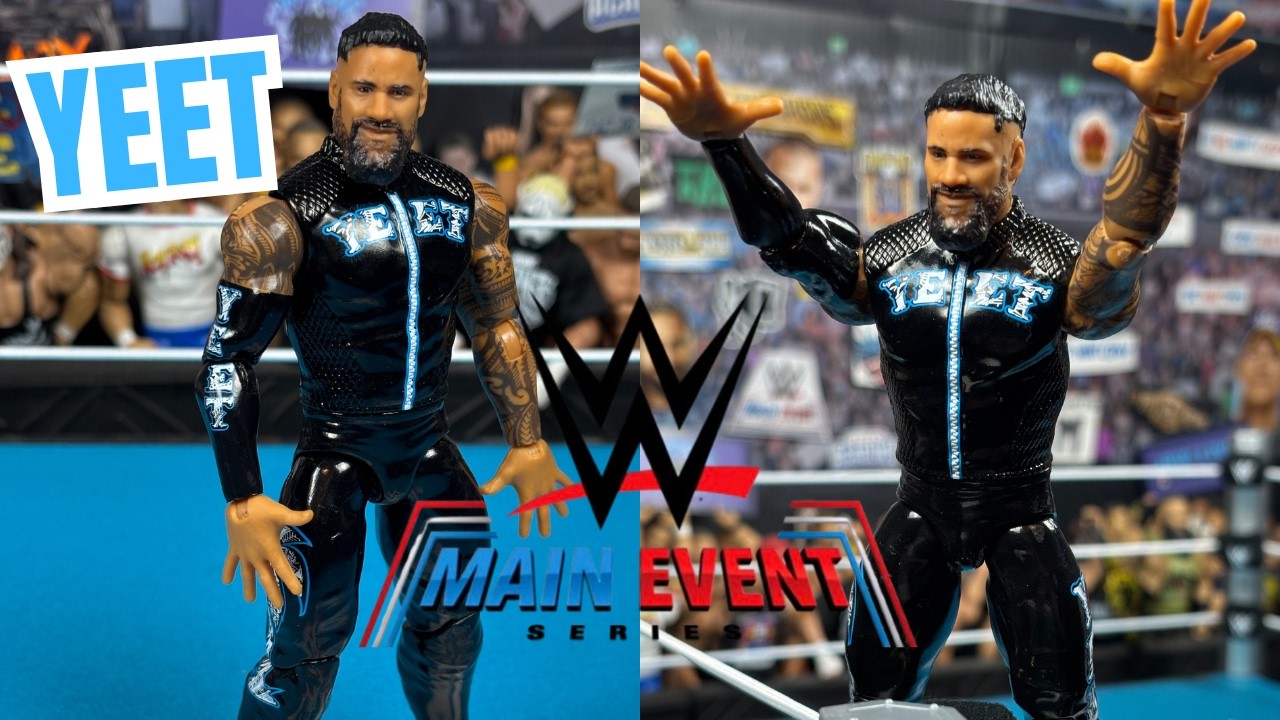 WWE MAIN EVENT GREATEST HITS JEY USO FIGURE REVIEW!