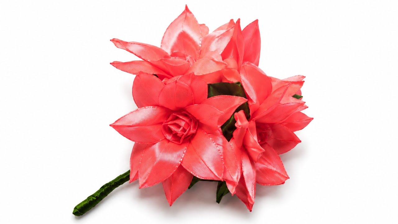 Satin Ribbon flower work/Craft 