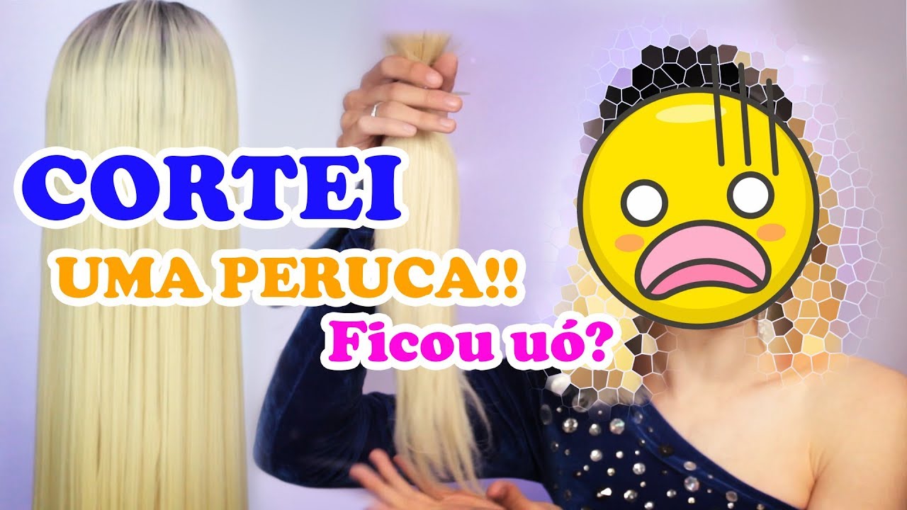 Cortei Minha Peruca! Será que deu Ruim? -  Luna Scarlett