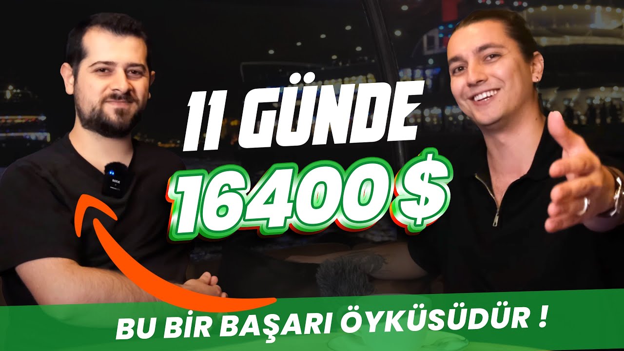 Amazon FBA 🚀 11 Günde Amazon'da  Stokları Bitiren Fırat'ın Başarı Öyküsü! 💸 | @MuhammetUSTA
