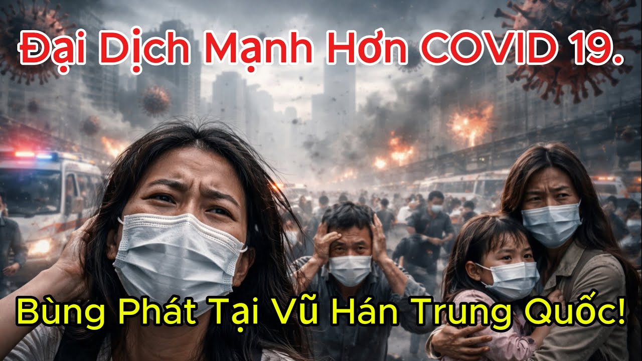 Thảm Họa Nhân Loại: Đại Dịch Mới Bùng Phát Tại Vũ Hán Trung Quốc Nguy Hiểm Hơn COVID Mười Chín.