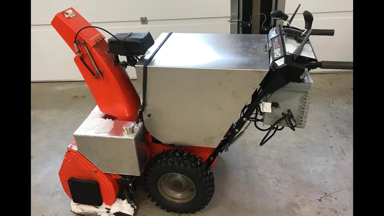 Ultimate modified ariens snowblower  -V- twin  23HP inside