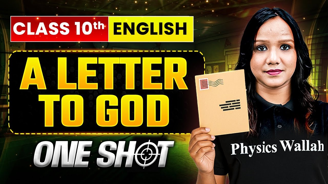 A LETTER TO GOD Class 10 English | Complete One Shot in Pure English