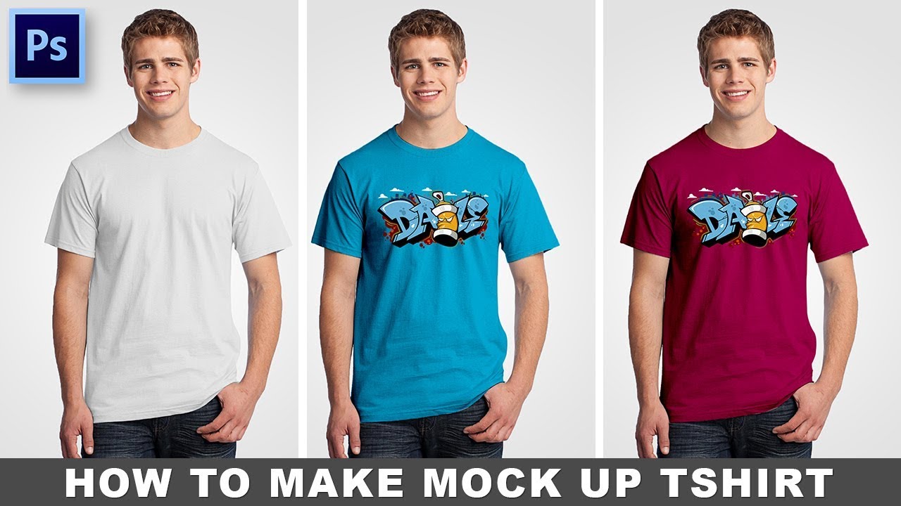 Cara Membuat Mockup T-Shirt Dengan Photoshop
